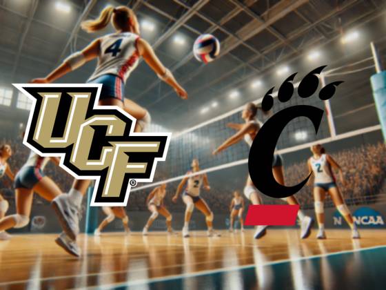 UCF Knights at Cincinnati Bearcats Womens Volleyball